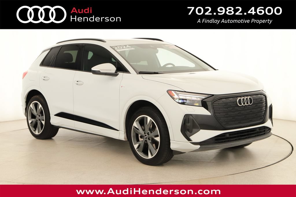 Certified 2024 Audi Q4 e-tron Prestige w/ Black Optic Package