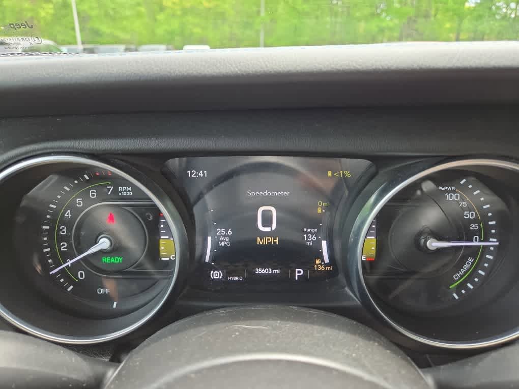 Used 2023 Jeep Wrangler Unlimited Rubicon 4xe w/ Cold Weather Group AWD/4WD image 22
