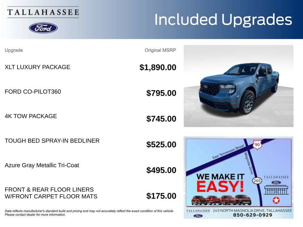 New 2026 Ford Maverick XLT w/ XLT Luxury Package AWD/4WD image 3