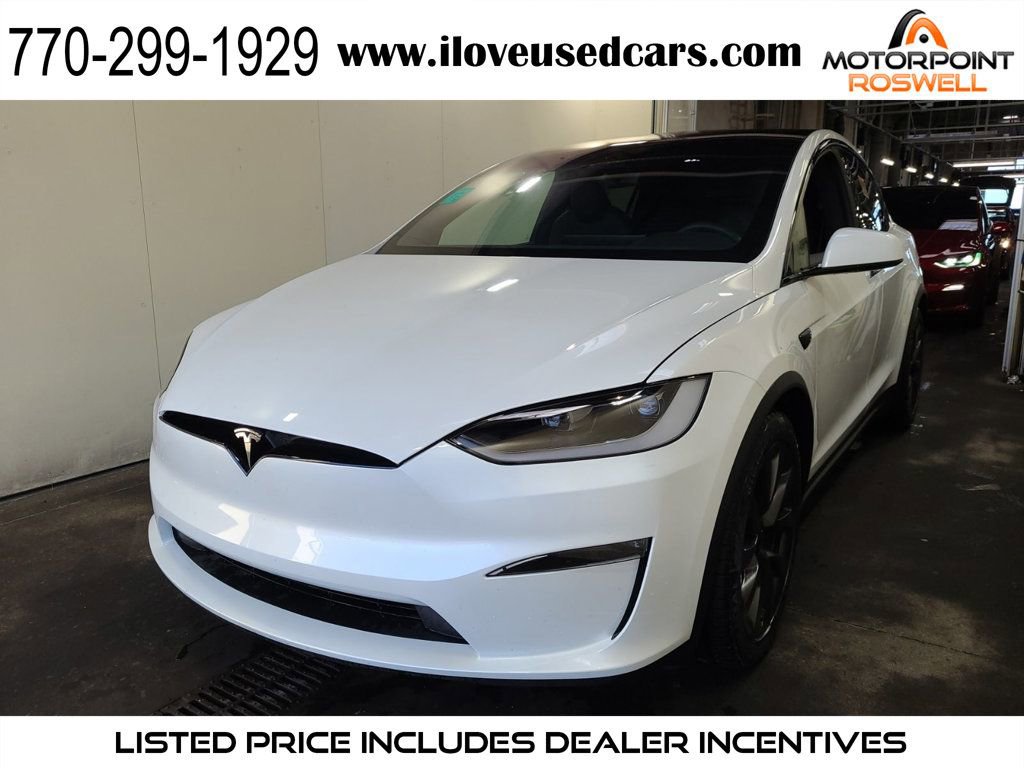 Used 2025 Tesla Model X AWD/4WD image 1