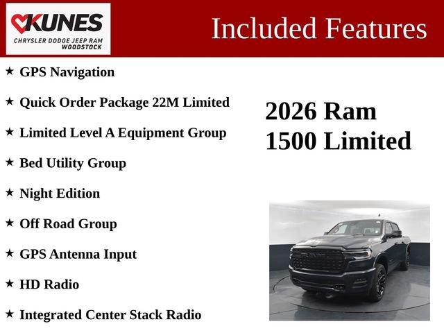 New 2026 RAM 1500 Limited image 3