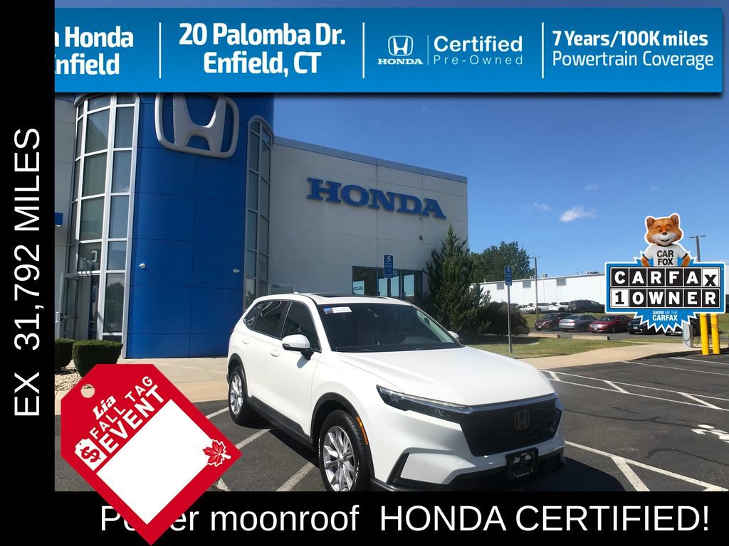 Certified 2024 Honda CR-V EX video 1