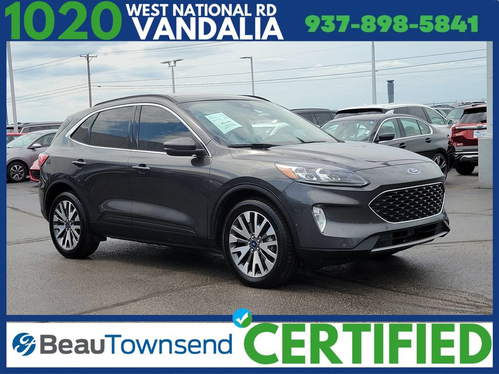 Certified 2020 Ford Escape Titanium w/ Titanium Premium Package 2.0