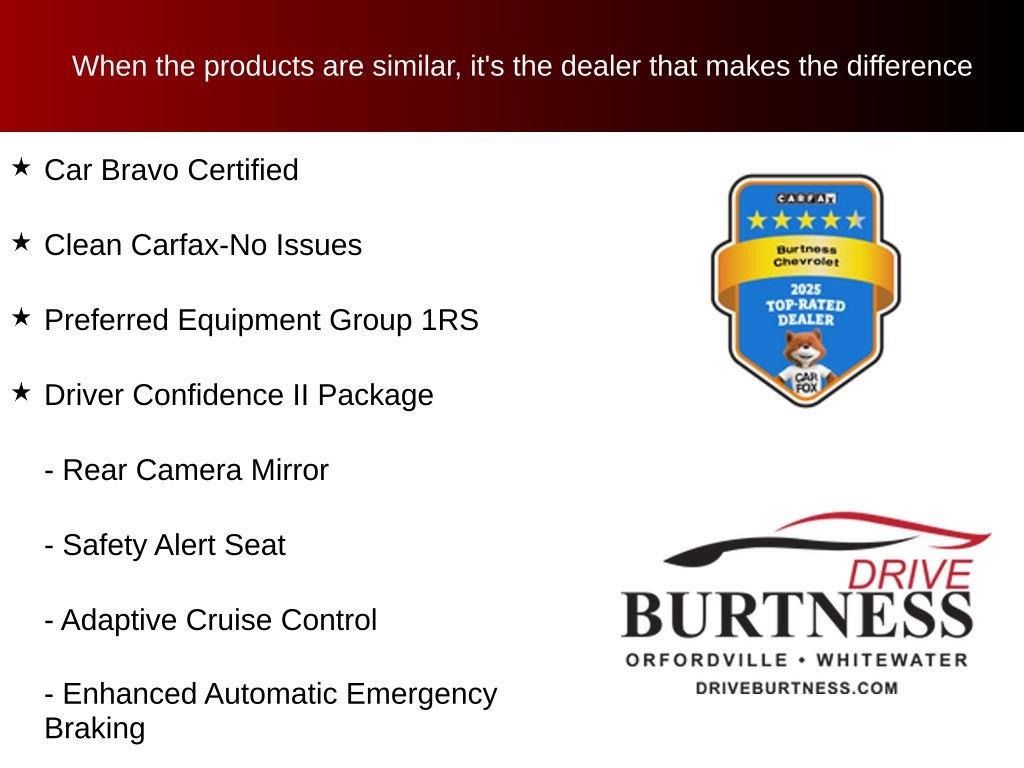 Certified 2026 Chevrolet Blazer RS w/ Driver Confidence II Package AWD/4WD image 10