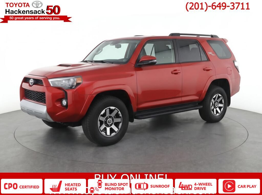Certified 2023 Toyota 4Runner TRD Off-Road Premium w/ Moonroof Package