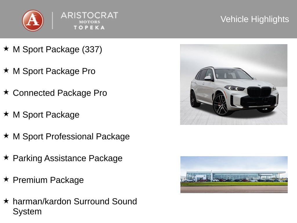 Certified 2024 BMW X5 xDrive40i w/ M Sport Package image 4