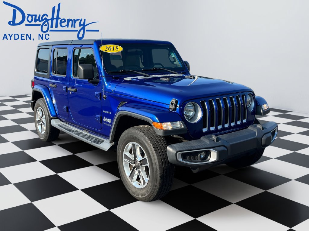 Used 2018 Jeep Wrangler Unlimited Sahara AWD/4WD image 7