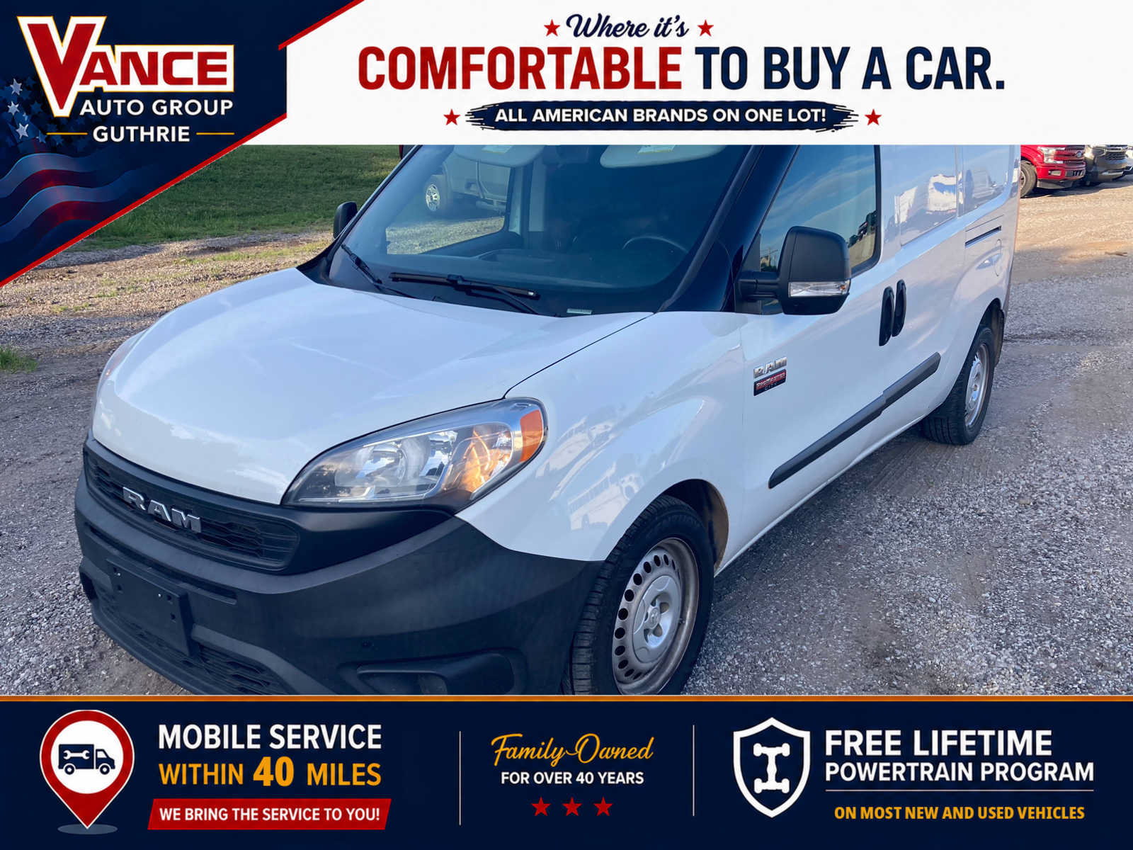 Used 2021 RAM ProMaster City Tradesman