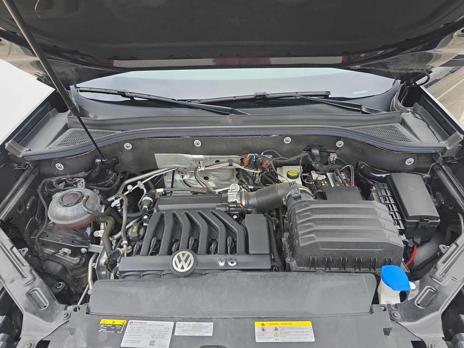 Used 2023 Volkswagen Atlas SE w/ Black Wheel Package FWD image 28