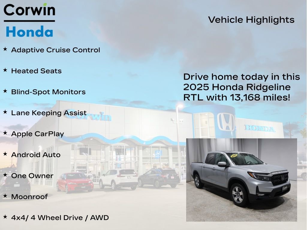 Used 2025 Honda Ridgeline RTL image 6