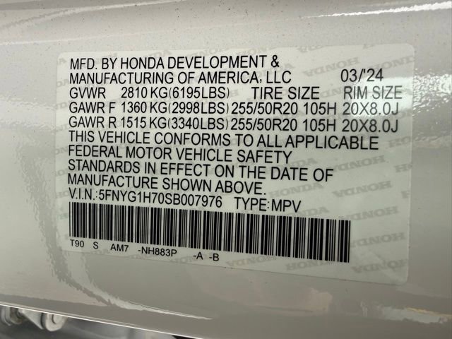 Used 2025 Honda Pilot Touring image 16