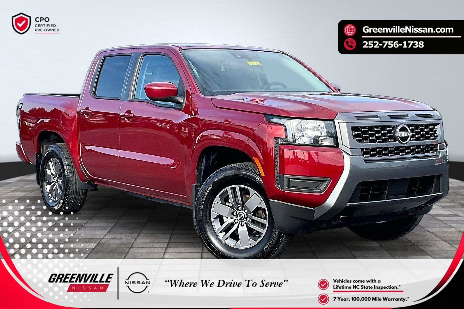 Certified 2025 Nissan Frontier SV
