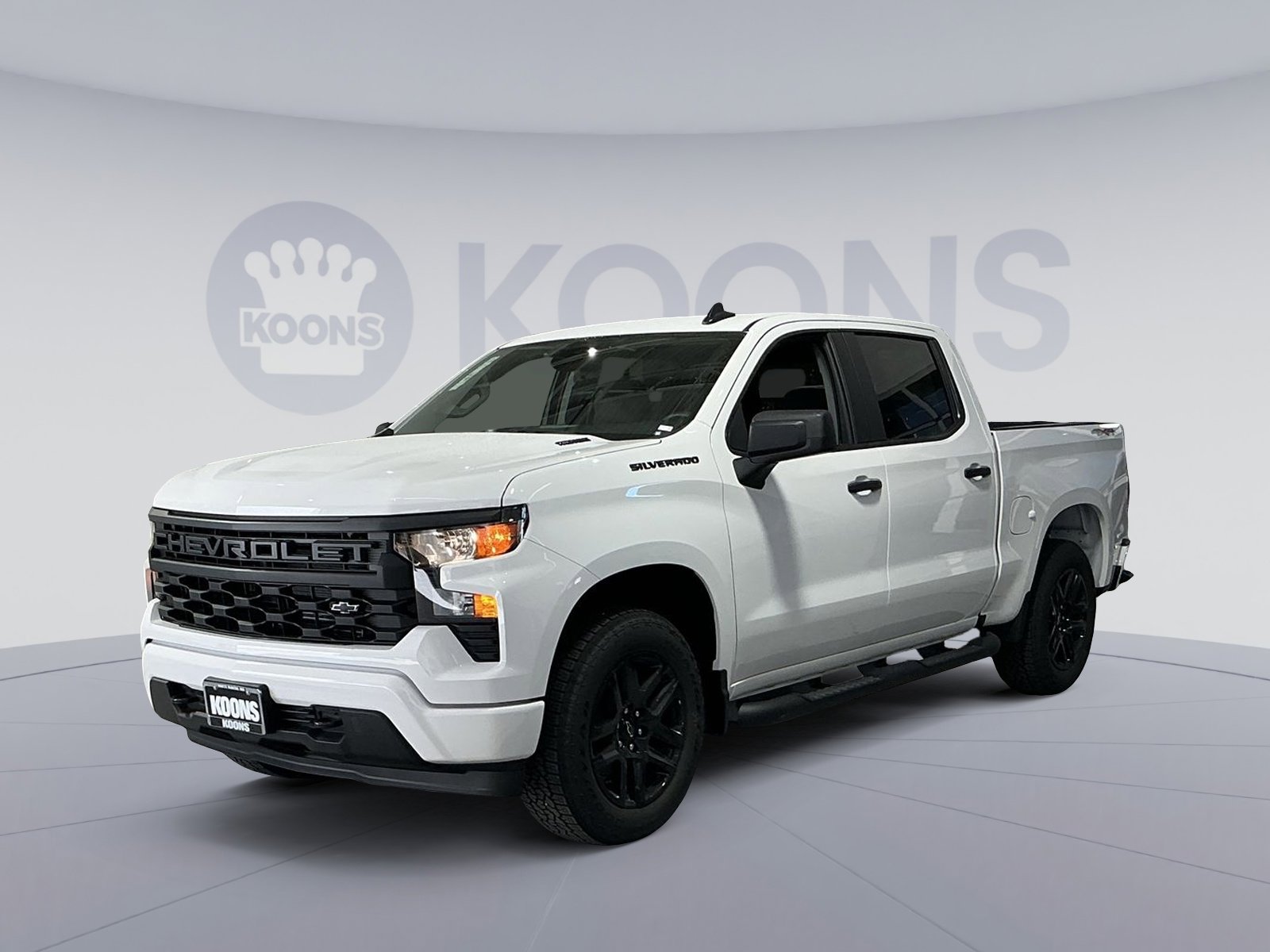 New 2026 Chevrolet Silverado 1500 Custom w/ Turbomax Blackout Package