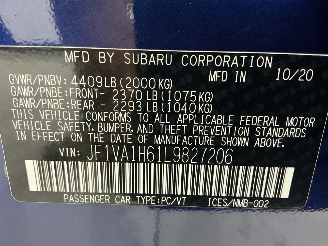 Used 2020 Subaru WRX Limited w/ Popular Package #1 AWD/4WD image 50