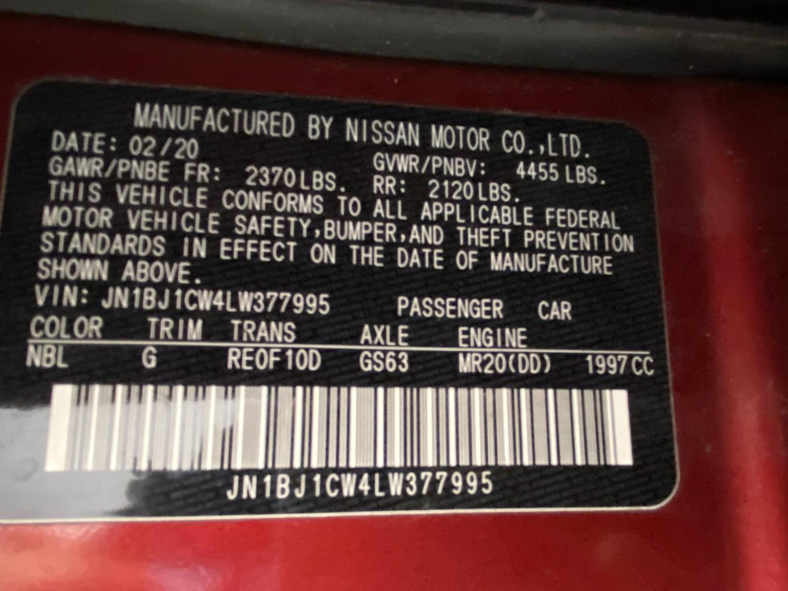 Used 2020 Nissan Rogue Sport SL image 30