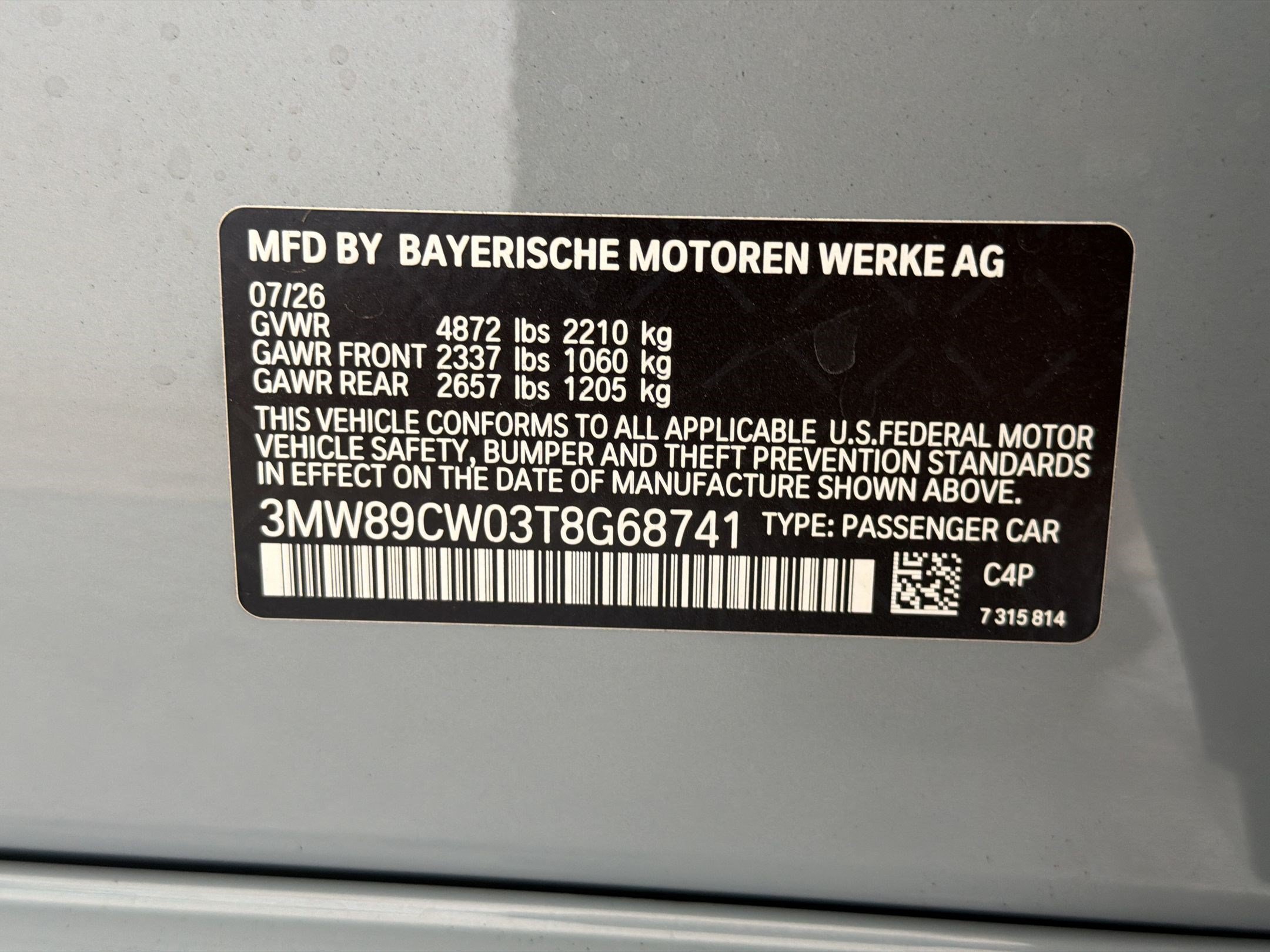 New 2026 BMW 330i xDrive Sedan w/ M Sport Package AWD/4WD image 26