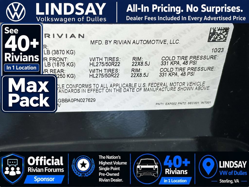 Used 2023 Rivian R1S Adventure AWD/4WD image 31