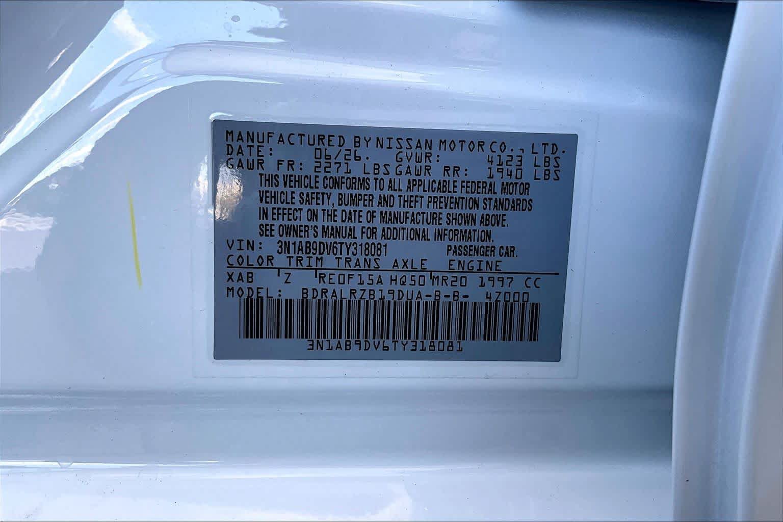 New 2026 Nissan Sentra SR w/ SR Premium Package FWD image 18