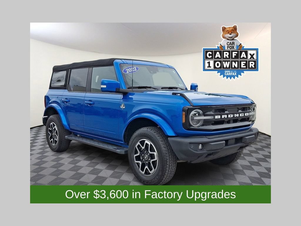 Used 2022 Ford Bronco Outer Banks AWD/4WD image 1