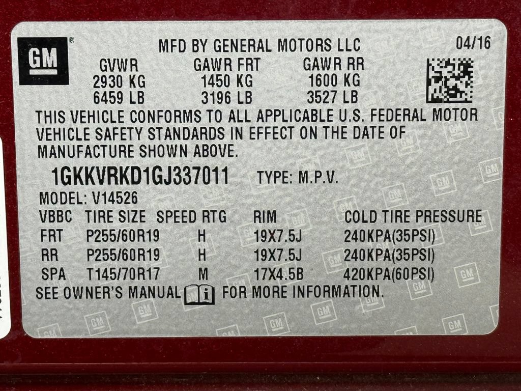 Used 2016 GMC Acadia SLT w/ Open Road Package AWD/4WD image 46