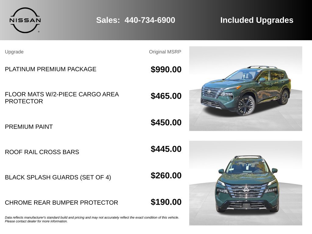 New 2026 Nissan Rogue Platinum w/ Platinum Premium Package AWD/4WD image 7