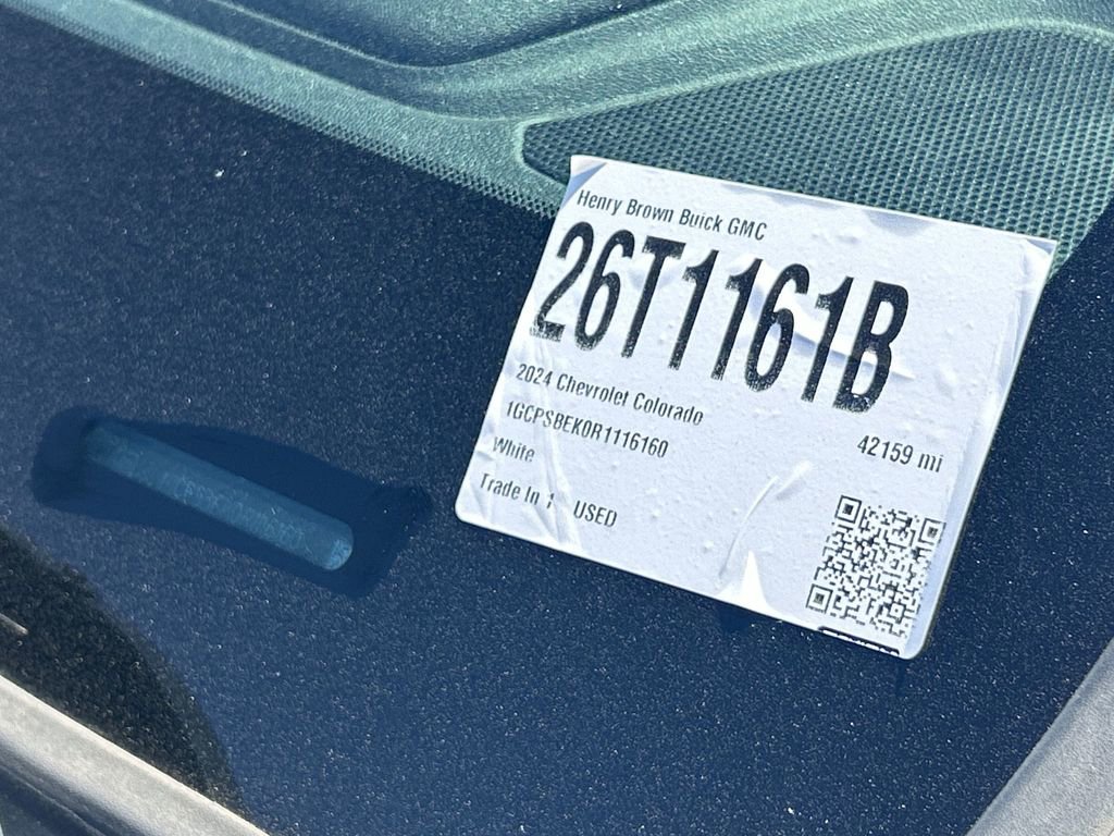 Used 2024 Chevrolet Colorado W/T w/ WT Convenience Package II image 33