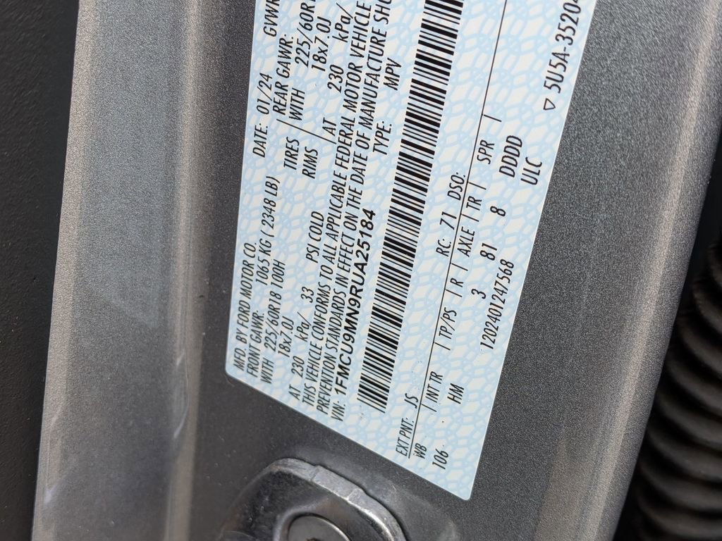 Used 2024 Ford Escape ST-Line image 31