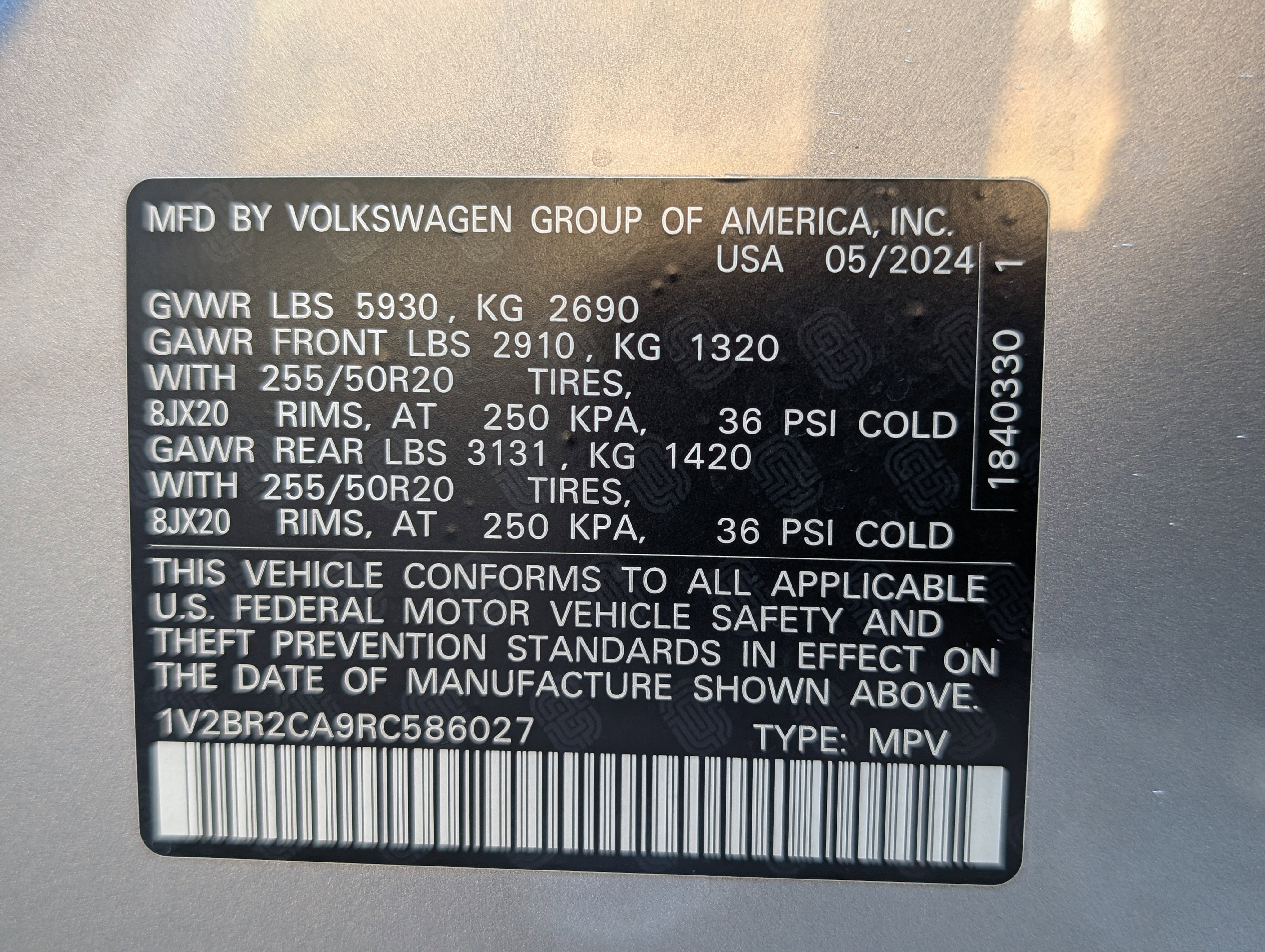 Used 2024 Volkswagen Atlas SEL image 44