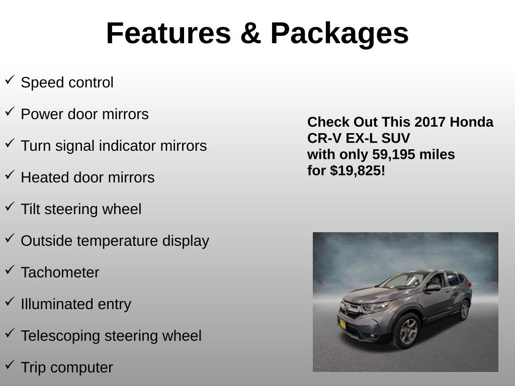 Used 2017 Honda CR-V EX-L image 20