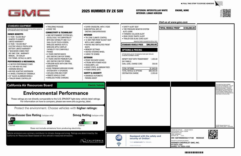 New 2025 GMC Hummer EV 2X image 4