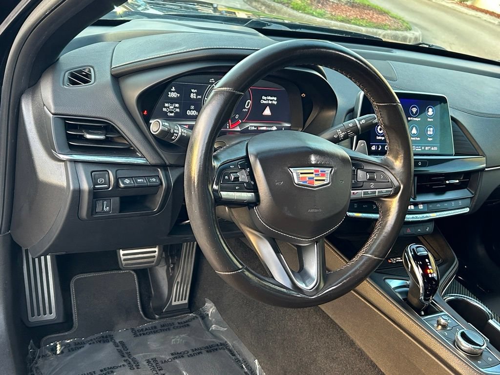Used 2023 Cadillac CT4 V w/ Technology Package RWD image 34