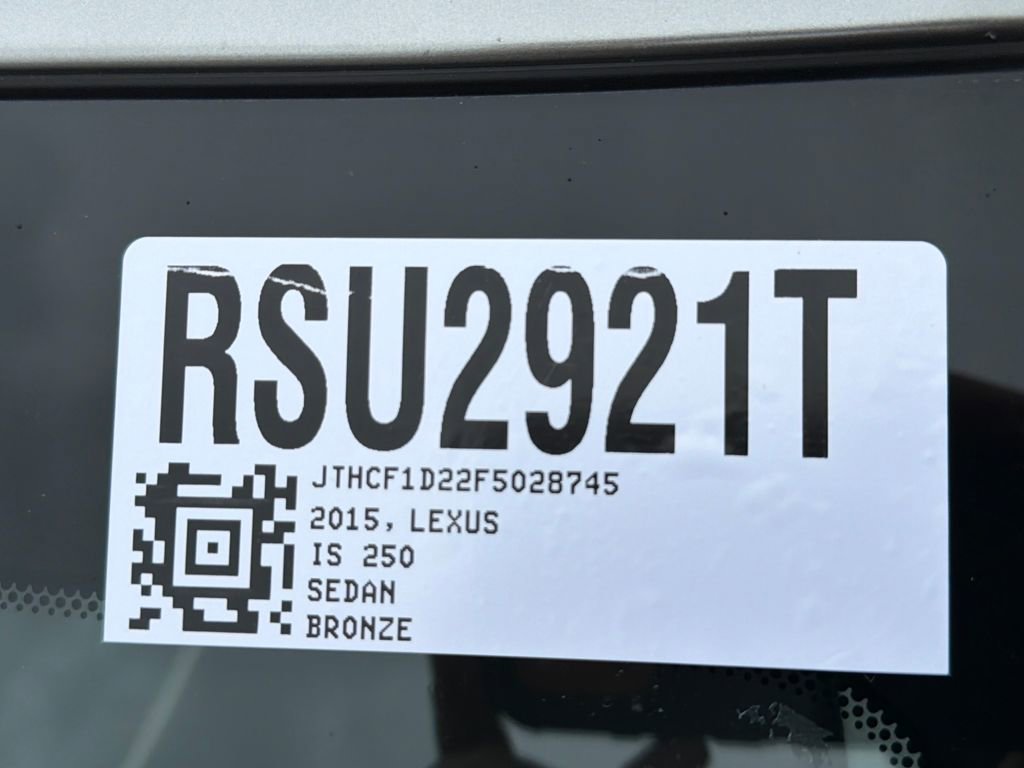 Used 2015 Lexus IS 250 AWD w/ Premium Package image 51