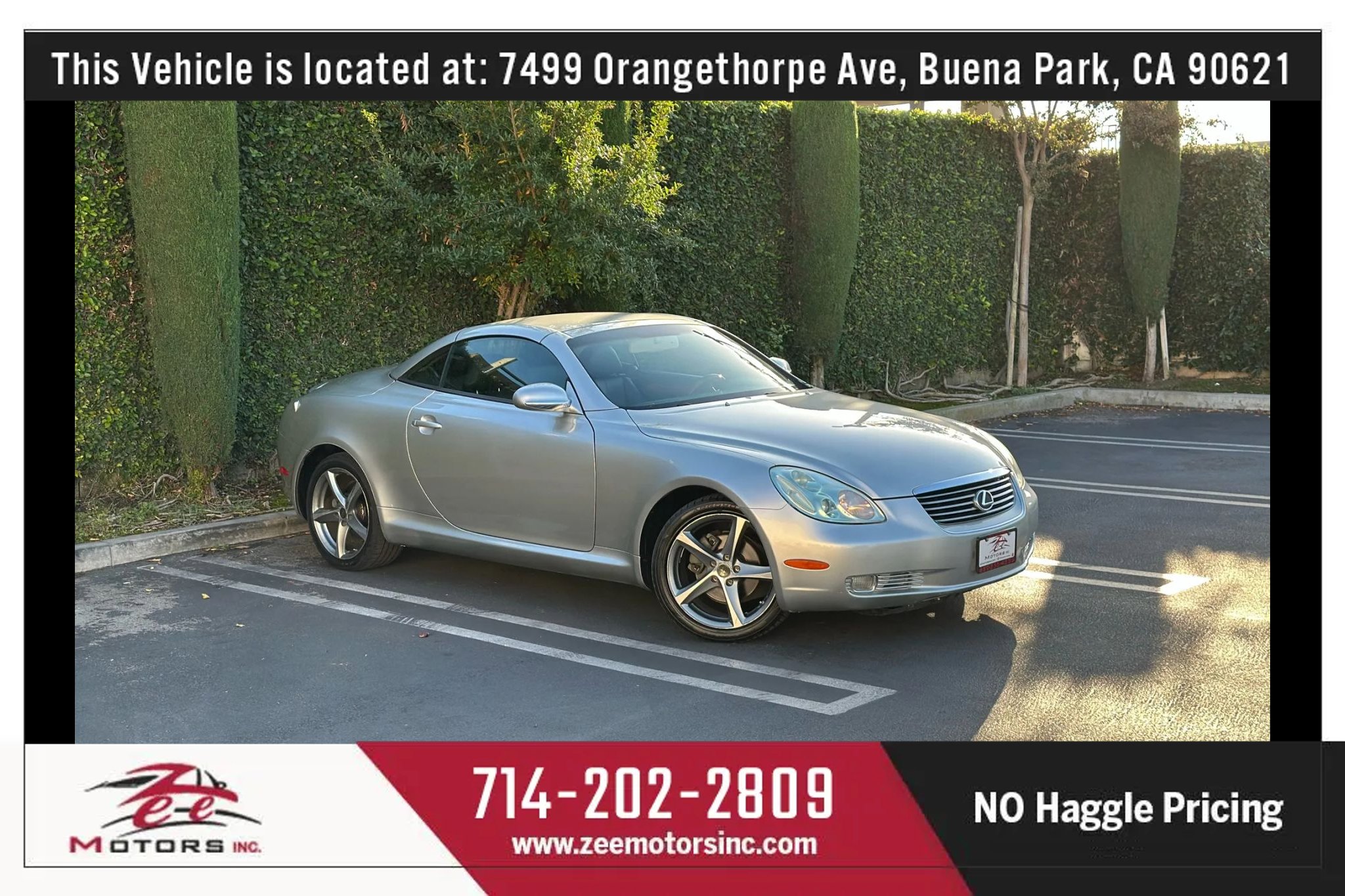 Used 2003 Lexus SC 430 Convertible image 2