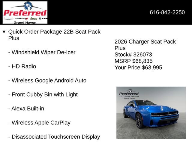New 2026 Dodge Charger Scat Pack AWD/4WD image 30