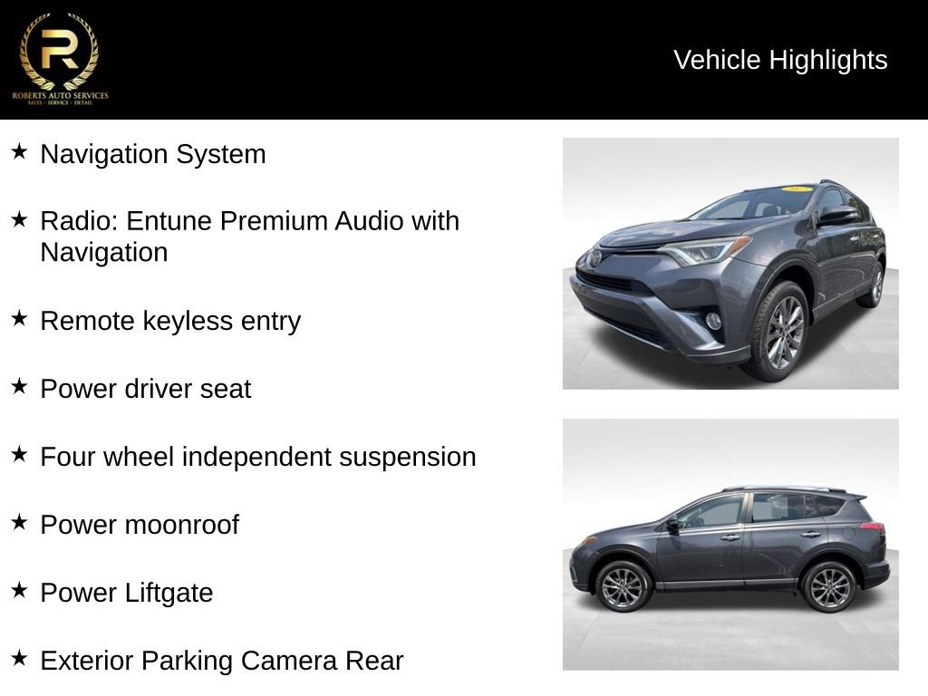 Used 2017 Toyota RAV4 Limited FWD image 9
