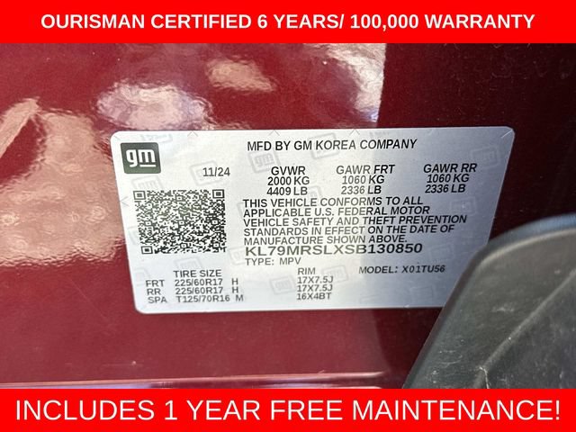 Used 2025 Chevrolet TrailBlazer LT AWD/4WD image 32