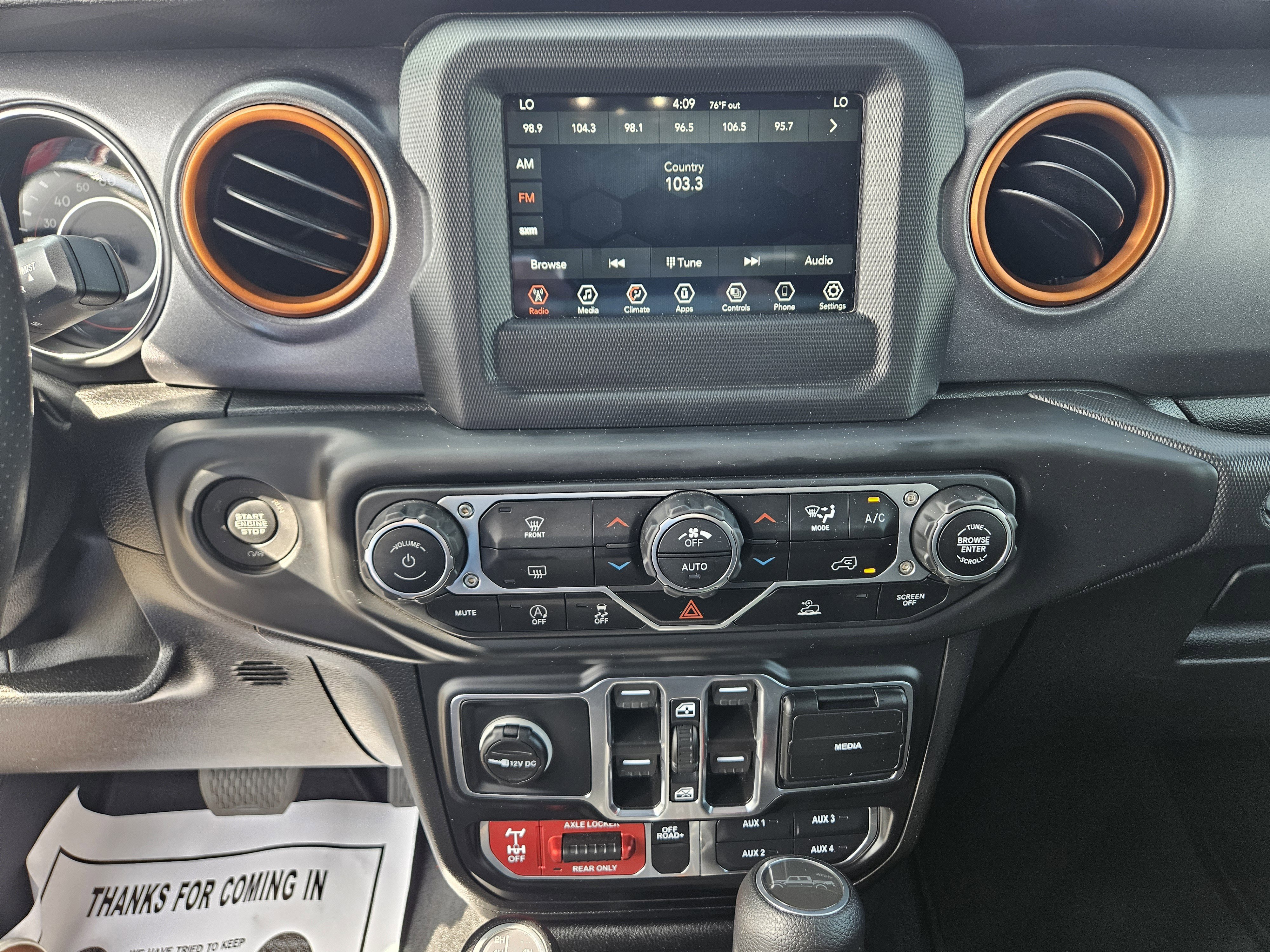 Used 2021 Jeep Gladiator Mojave w/ Trailer Tow Package AWD/4WD image 23
