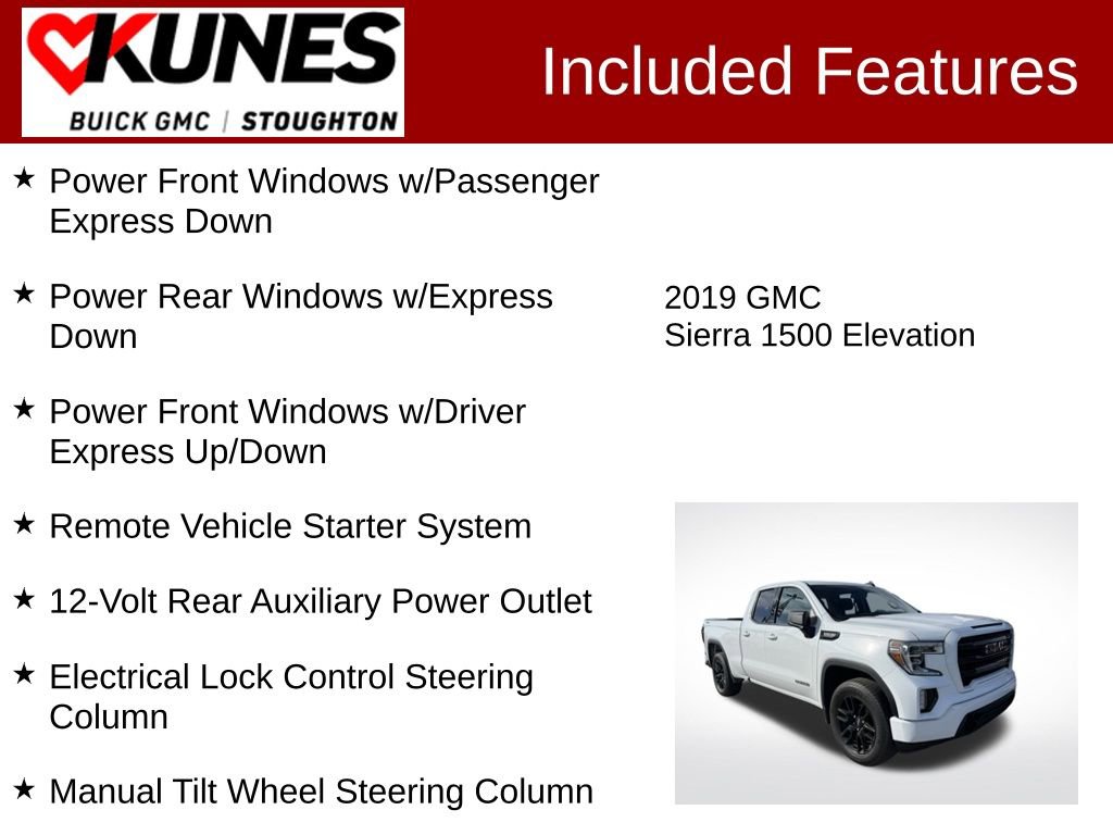 Used 2019 GMC Sierra 1500 Elevation image 3