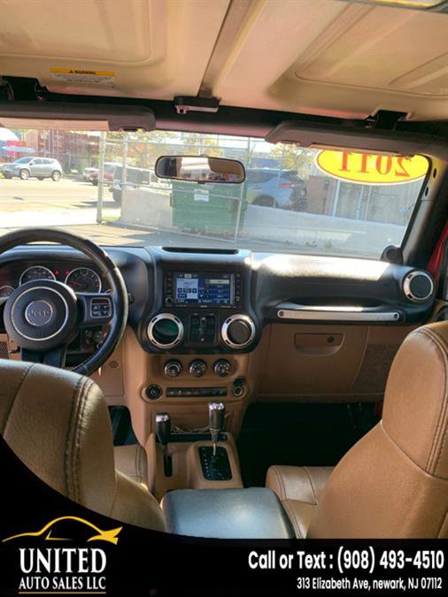 Used 2011 Jeep Wrangler Unlimited Sahara w/ Mopar Chrome Edition Group AWD/4WD image 16