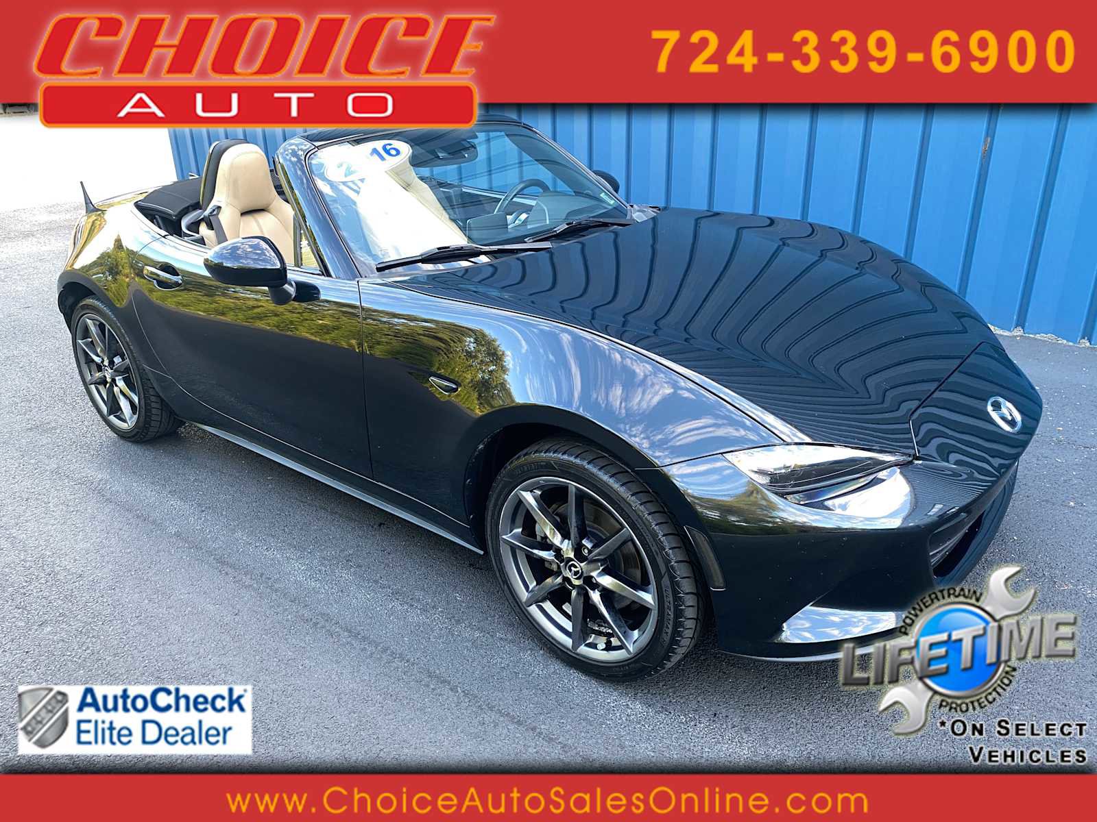 Used 2016 MAZDA MX-5 Miata Grand Touring