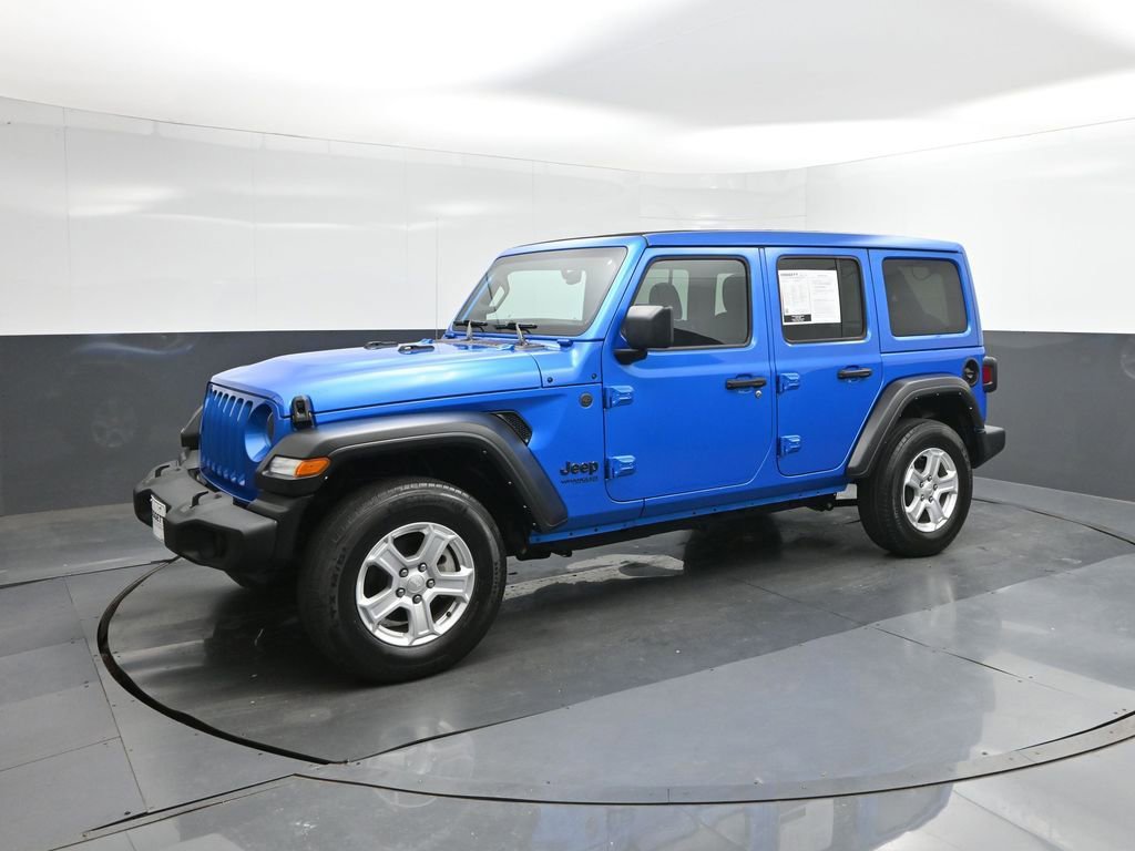 Used 2022 Jeep Wrangler Unlimited Sport w/ Sun And Sound Package AWD/4WD image 1