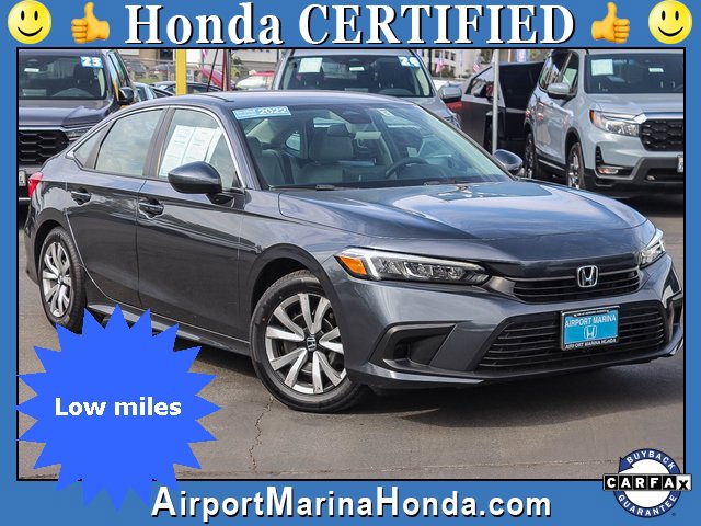 Certified 2022 Honda Civic LX image 1