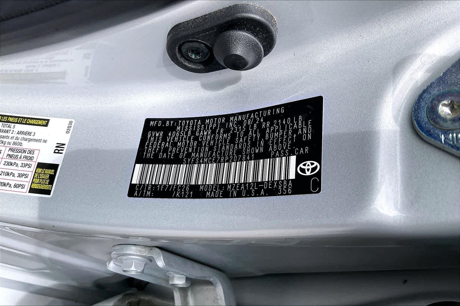 Used 2024 Toyota Corolla SE FWD image 30