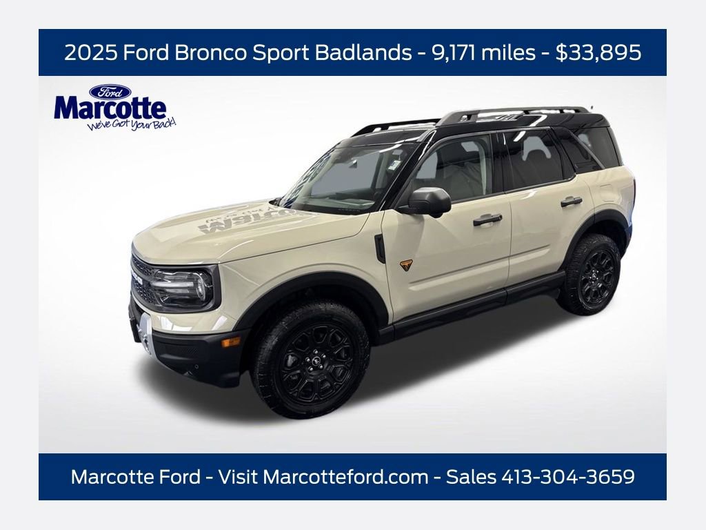 Certified 2025 Ford Bronco Sport Badlands