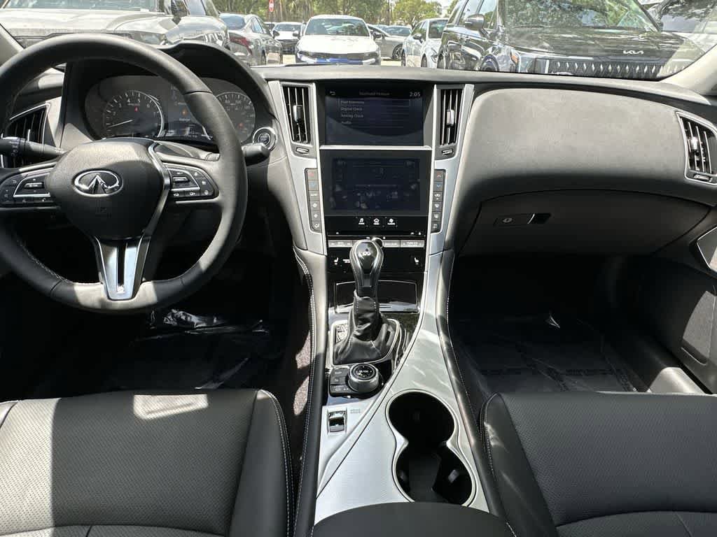 Used 2023 INFINITI Q50 Luxe w/ Cargo Package RWD image 24