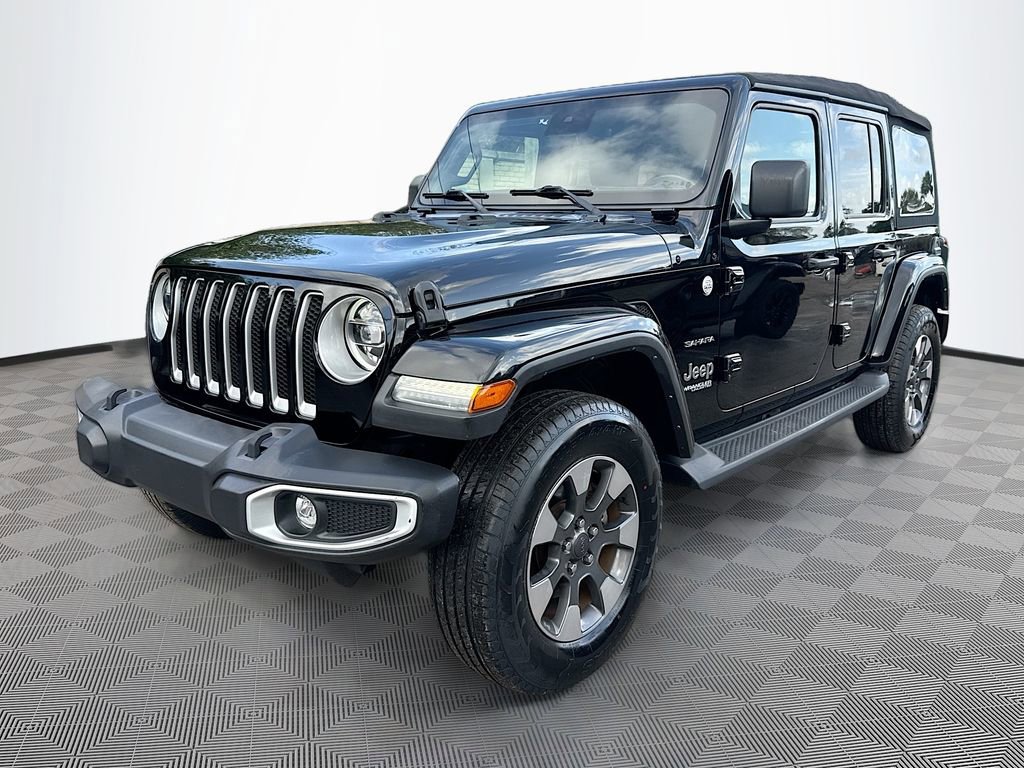 Used 2022 Jeep Wrangler Unlimited Sahara w/ LED Lighting Group AWD/4WD image 4