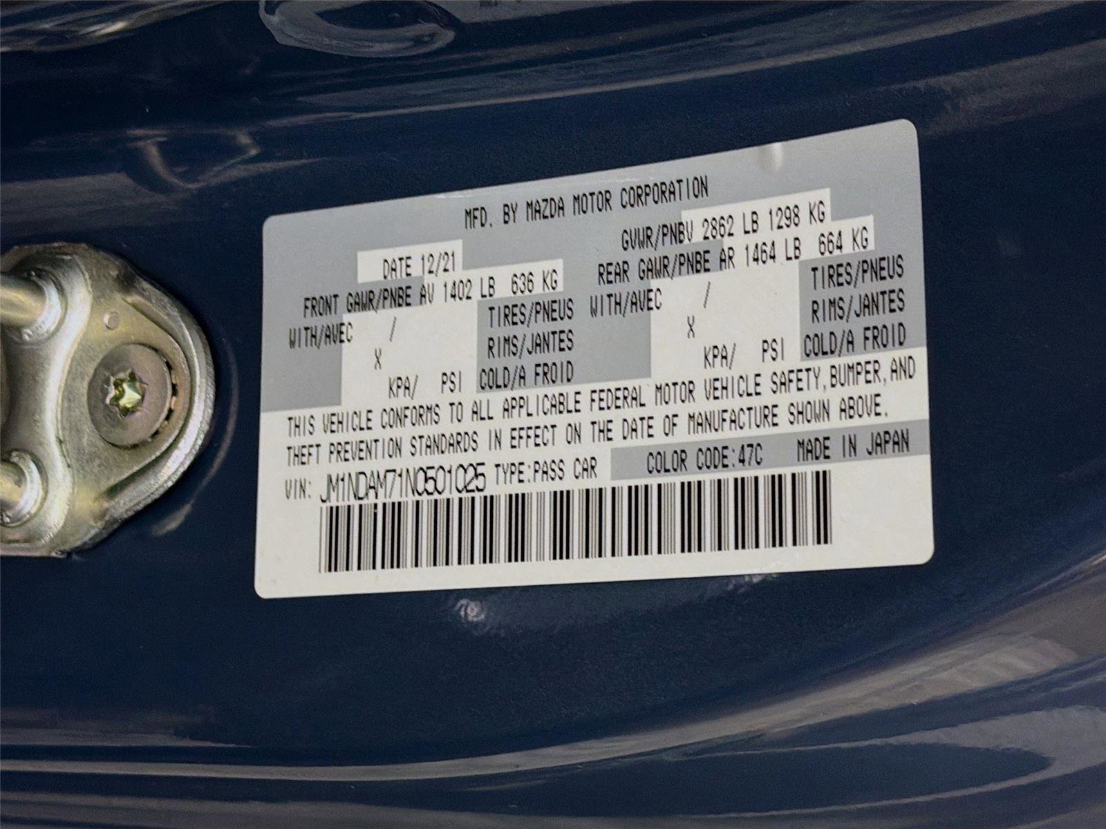 Used 2022 MAZDA MX-5 Miata RF Grand Touring image 28