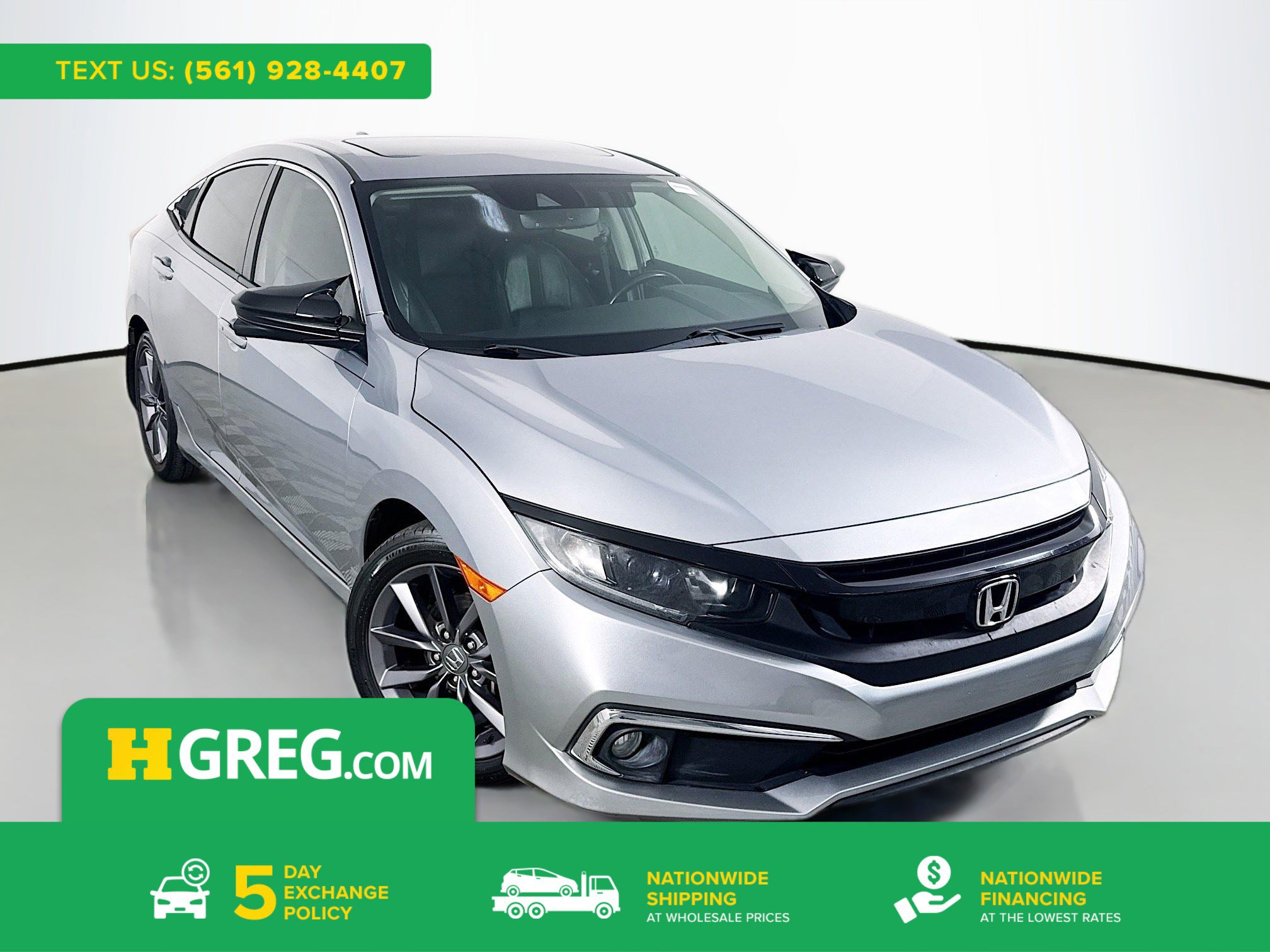 Used 2019 Honda Civic EX-L video 1