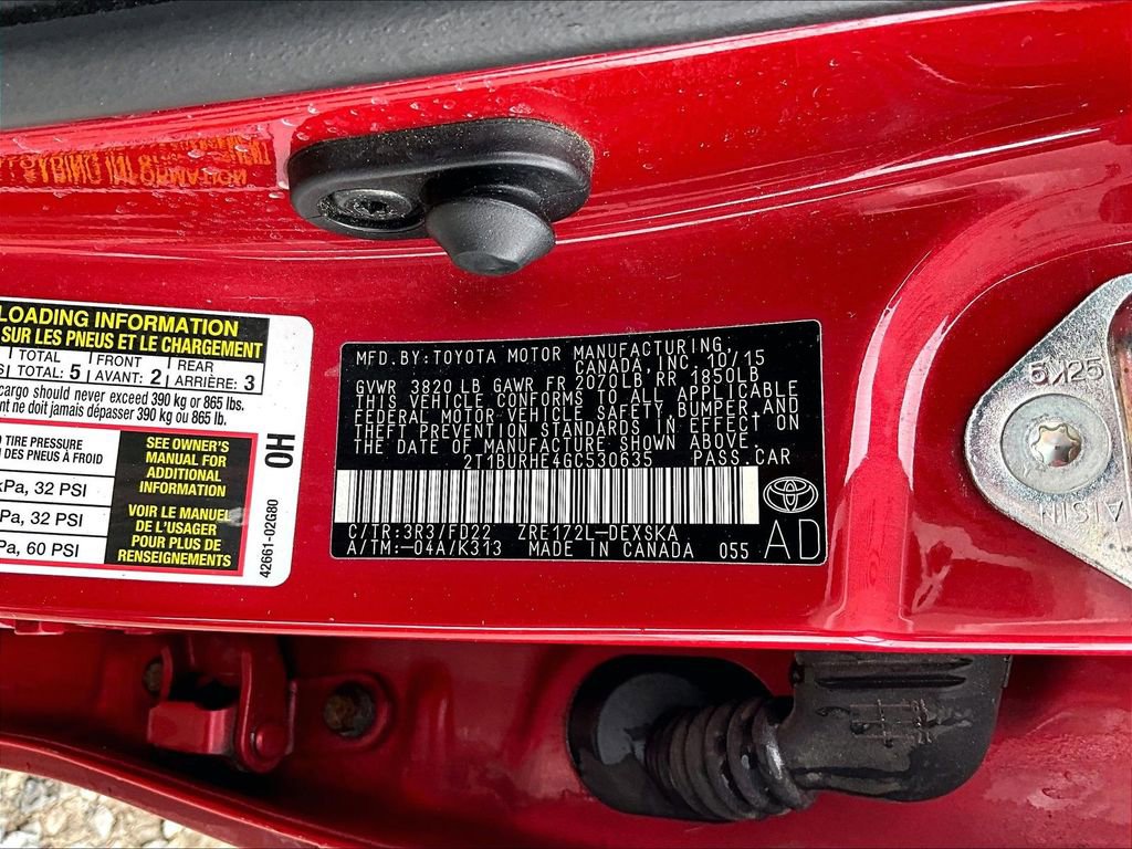 Used 2016 Toyota Corolla S w/ Body Protection Package #1 image 30