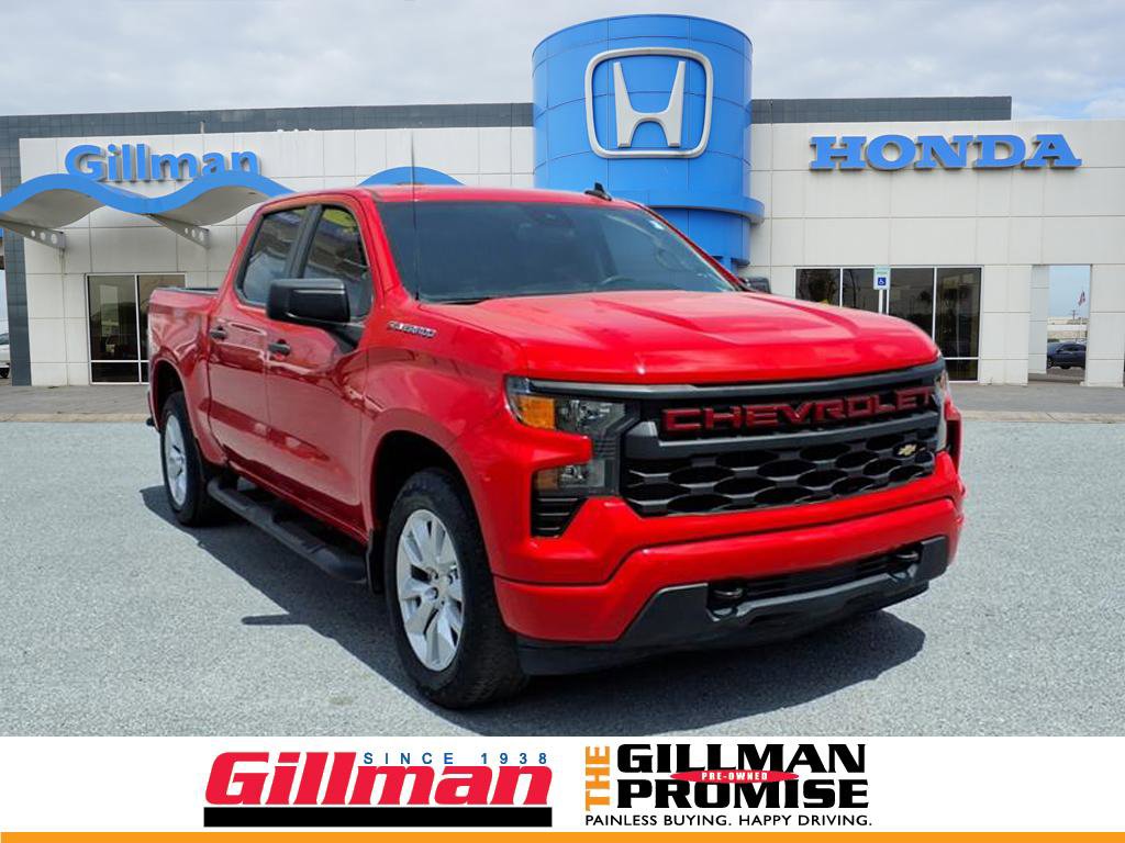 Used 2022 Chevrolet Silverado 1500 Custom RWD image 1